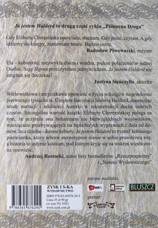 Ja jestem Halderd. Północna droga (Tom 2) - Elżbieta Cherezińska [KSIĄŻKA]