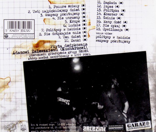 Sedes: Lekcja historii [CD]