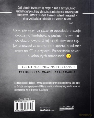 Kaiko its only a game - Karol Poznański [KSIĄŻKA]