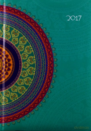 Kalendarz 2017 B6 tygodniowy mandala [KALENDARZ]
