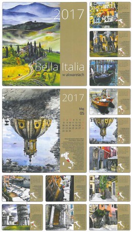 Kalendarz 2017 bella italia kd33 [KALENDARZ]
