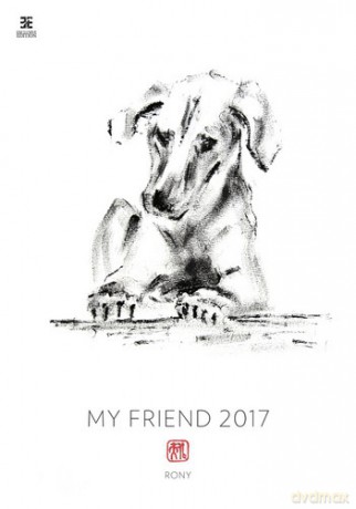 Kalendarz 2017 mój przyjaciel ex n252-17 [KALENDARZ]