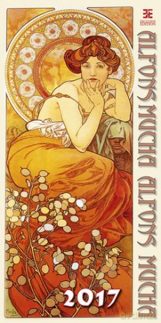 Kalendarz 2017 mucha ex n257-17 [KALENDARZ]