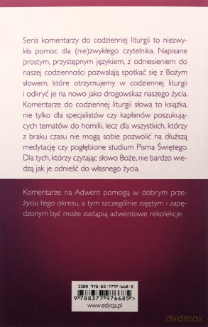 Komentarze do codziennej liturgii słowa. Adwent - Teresio Bosco [KSIĄŻKA]