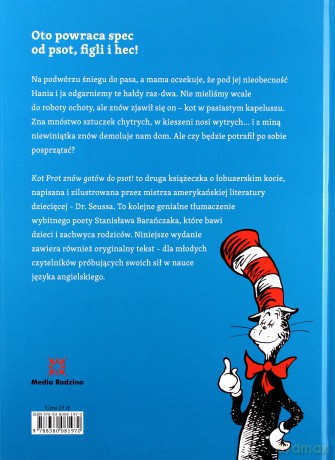 Kot Prot znów gotów do psot - Dr. Seuss [KSIĄŻKA]