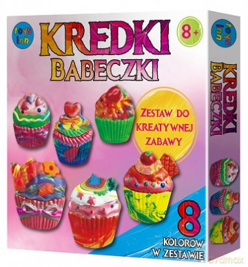 Kredki babeczki