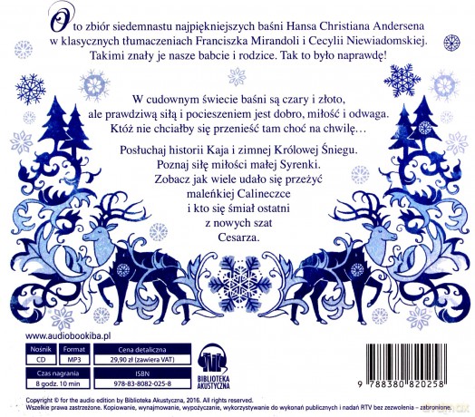 Królowa śniegu i inne baśnie - Hans Christian Andersen [AUDIOBOOK]