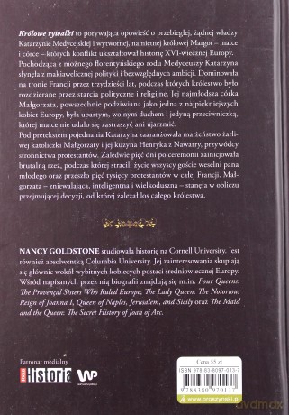 Królowe rywalki. Katarzyna Medycejska i królowa Margot - Nancy Goldstone [KSIĄŻKA]