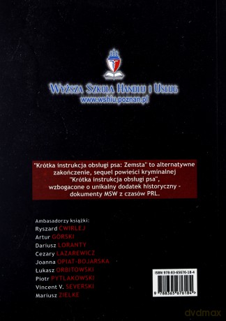 Krótka instrukcja obsługi psa. Zemsta - Krzysztof M. Kaźmierczak [KSIĄŻKA]