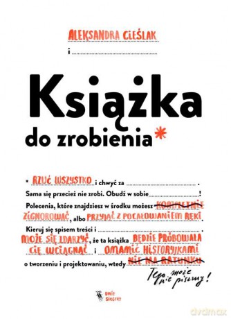Książka do zrobienia - Ola Cieślak [KSIĄŻKA]