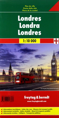 Londyn mapa 1:10 000