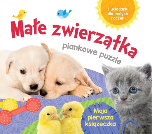 Małe zwierzątka puzzlowe pianki [KSIĄŻKA]