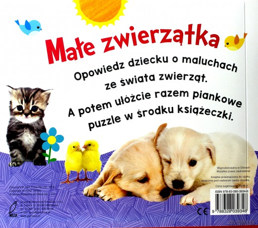 Małe zwierzątka puzzlowe pianki [KSIĄŻKA]