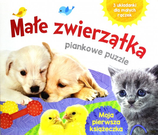 Małe zwierzątka puzzlowe pianki [KSIĄŻKA]