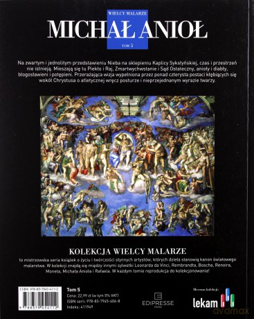 Michał Anioł Buonarroti. Wielcy malarze (Tom 5) - Opraco [KSIĄŻKA]