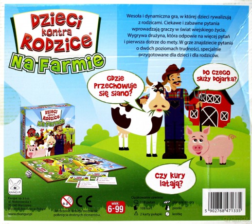 Na farmie dzieci kontra rodzice [GRA]