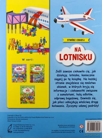 Na lotnisku. Otwórz i odkryj [KSIĄŻKA]