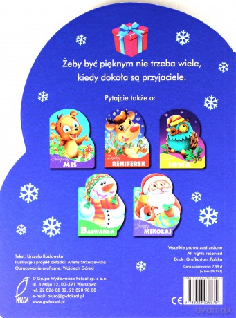 Najpiękniejsza choinka. Wykrojnik - Urszula Kozłowska [KSIĄŻKA]
