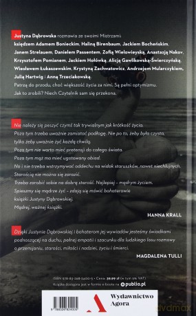 Nie ma się czego bać. Rozmowy z mistrzami - Justyna Dąbrowska [KSIĄŻKA]