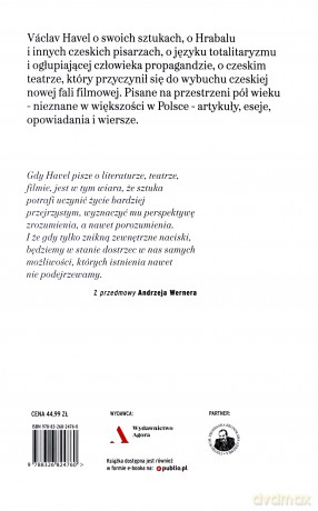 Obywatel kultury - Vaclav Havel [KSIĄŻKA]