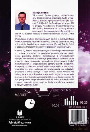 Ochrona danych osobowych w marketingu internetowym po zmianie przepisów - Maciej Kołodziej [KSIĄŻKA]