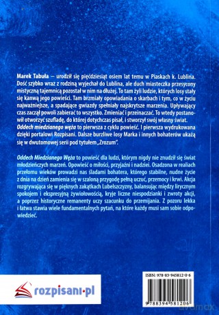 Oddech miedzianego węża - Marek Tabuła [KSIĄŻKA]