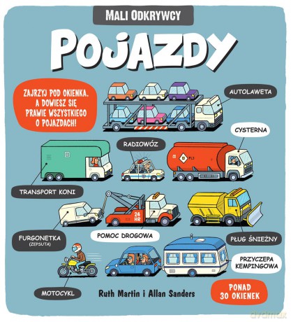 Pojazdy. Mali odkrywcy [KSIĄŻKA]