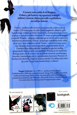Przebudzenie króla król kruków (Tom 4) - Maggie Stiefvater [KSIĄŻKA]