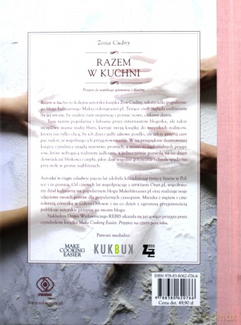 Razem w kuchni - Zosia Cudny [KSIĄŻKA]
