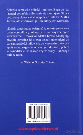 Rozważania na każdy dzień. Święta Matka Teresa z Kalkuty [KSIĄŻKA]