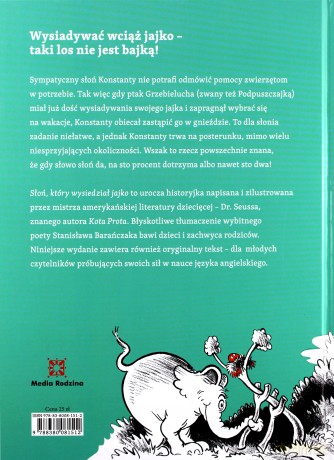 Słoń który wysiedział jajko - Dr. Seuss [KSIĄŻKA]