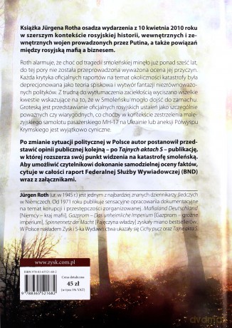 Smoleńsk 2010. Spisek który zmienił świat - Jurgen Roth [KSIĄŻKA]