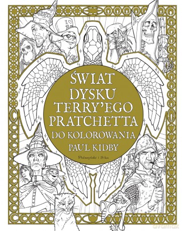 Świat dysku Terryego Pratchetta do kolorowania - Paul Kidby [KSIĄŻKA]