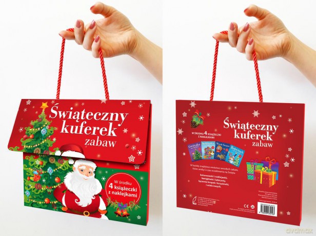 Świąteczny kuferek zabaw [KSIĄŻKA]