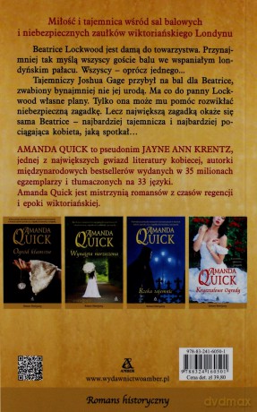 Tajemnicza kobieta - Amanda Quick [KSIĄŻKA]