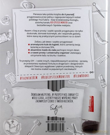 Tajniki DIY z Red Lipstick Monster - Ewa Grzelakowska-Kostoglu [KSIĄŻKA]