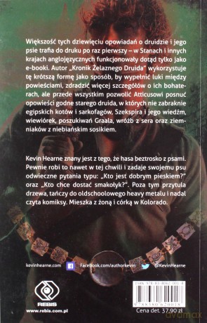 Tarcza gai. Kroniki żelaznego druida - Kevin Hearne [KSIĄŻKA]