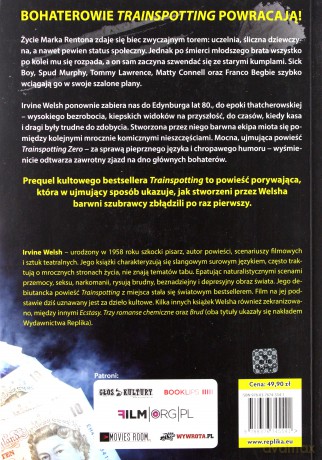 Trainspotting zero - Irvine Welsh [KSIĄŻKA]