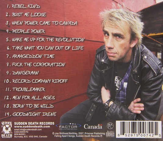 Joe Shithead Keithley: Bands Of Rebels [CD]