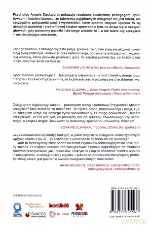 Upór. Potęga pasji i wytrwałości - Angela Duckworth [KSIĄŻKA]