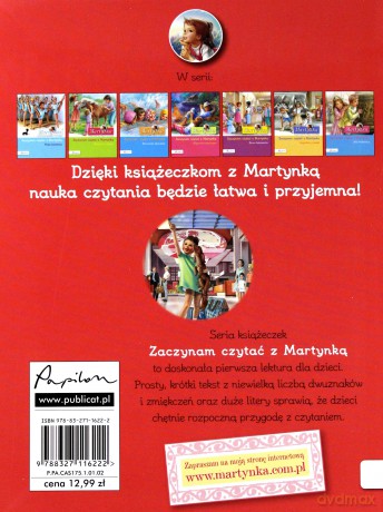 W samolocie. Zaczynam czytać z Martynką [KSIĄŻKA]