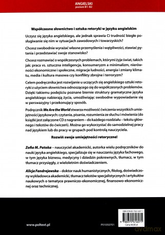 We are the world english for the intellectually and professionally active - Zofia M. Patoka [KSIĄŻKA]