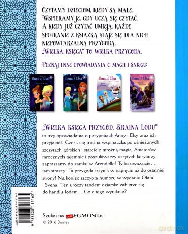 Wielka księga przygód Kraina Lodu [KSIĄŻKA]