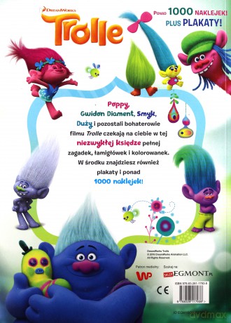 Wielka księga Trolli z naklejkami [KSIĄŻKA]