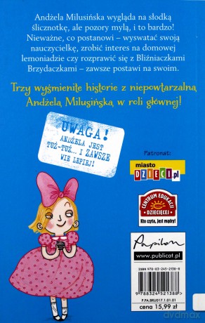 Wielka spryciara. Andżela Milusińska koleżanka Radka Szkaradka - Alan Macdonald [KSIĄŻKA]
