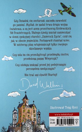 Wielka ucieczka dziadka - David Walliams [KSIĄŻKA]