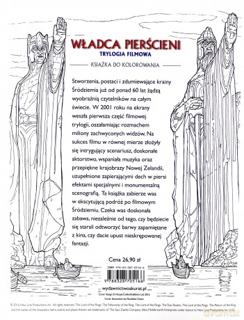 Władca pierścieni. Książka do kolorowania [KSIĄŻKA]