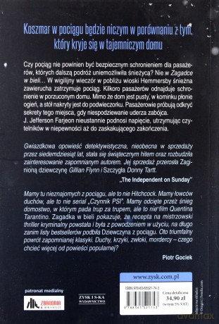 Zagadka w bieli - J. Jefferson Farjeon [KSIĄŻKA]