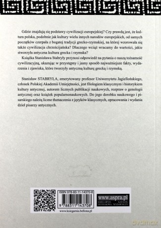 Zarys kultury starożytnej Grecji i Rzymu - Stanisław Stabryła [KSIĄŻKA]