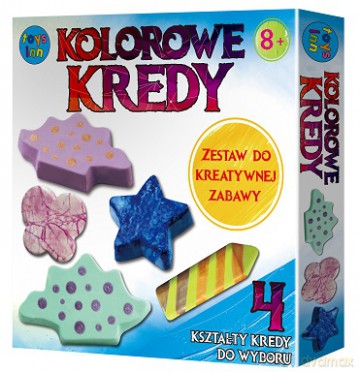 Zestaw kolorowe kredy